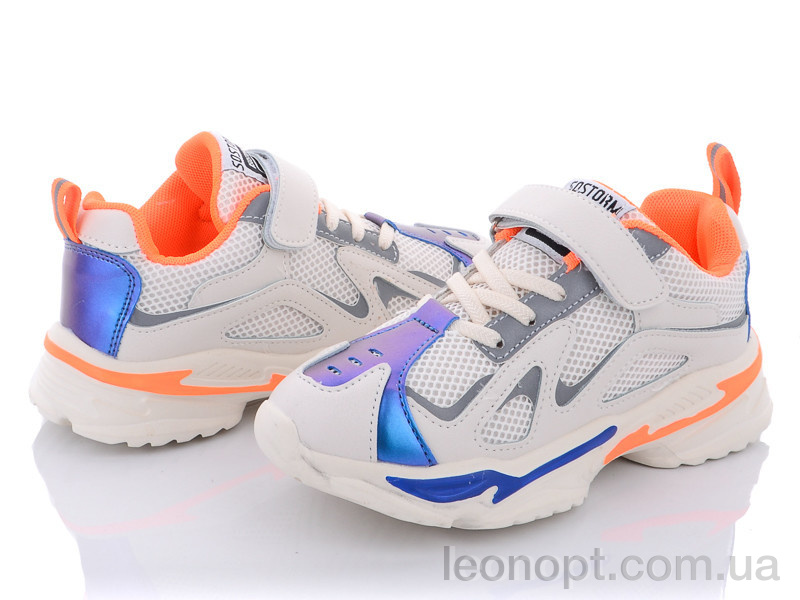 Кросівки Violeta Q73-801 white-orange