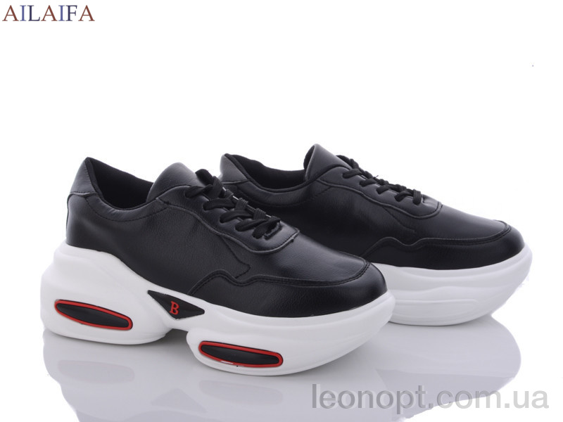 Кросівки Ailaifa N18 white-black пена