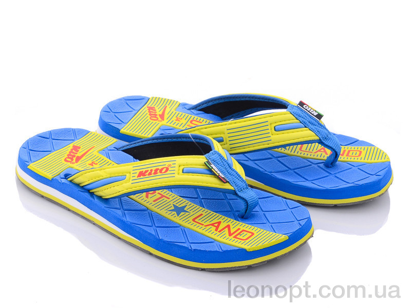 Шльопанці Zelart EC4211 d.blue-yellow