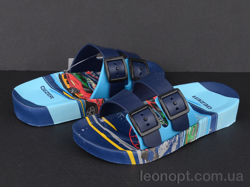 Шльопанці Violeta 12329 blue-l.blue