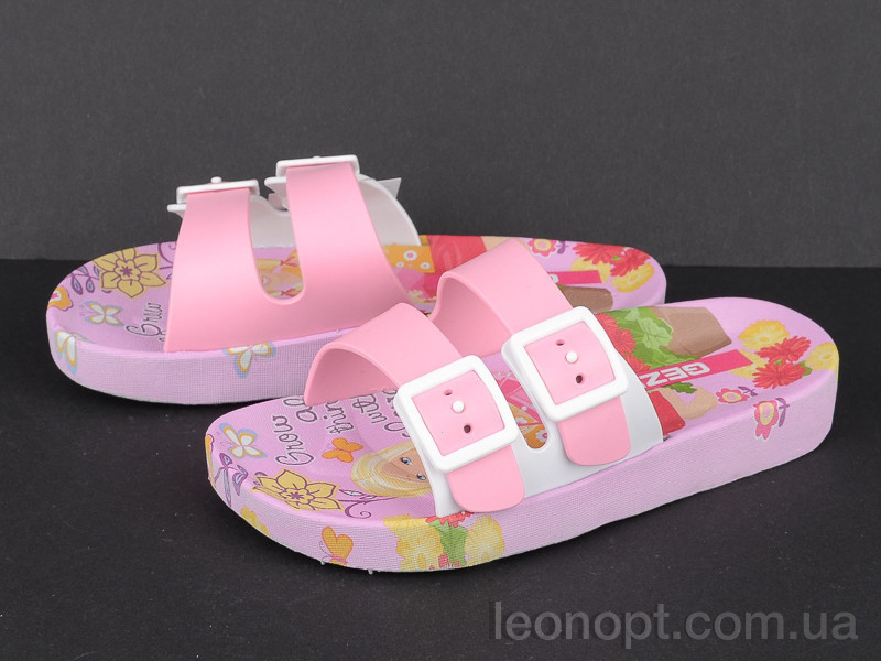 Шльопанці Violeta 12331 pink-pink
