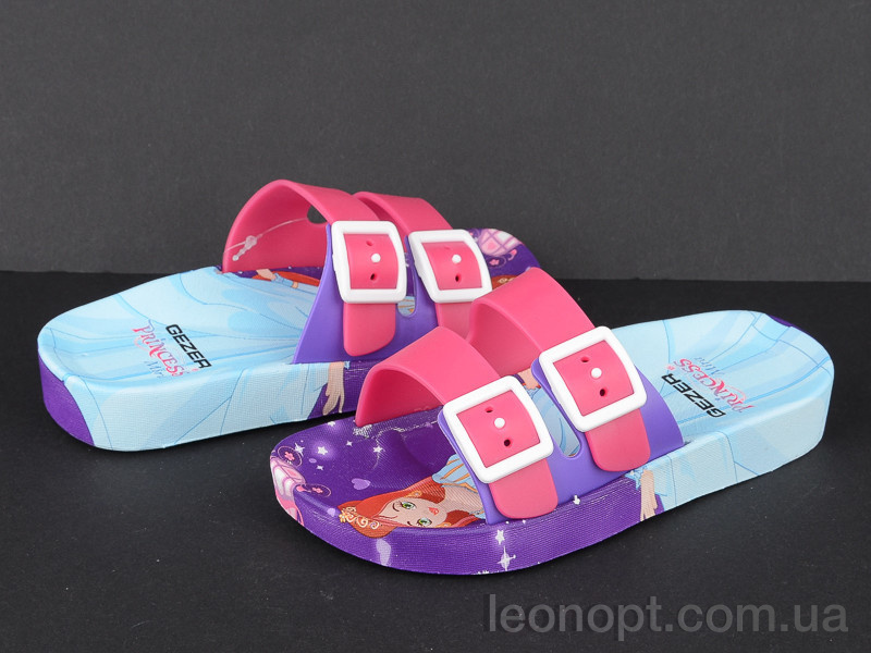 Шльопанці Violeta 13128 pink-lilac