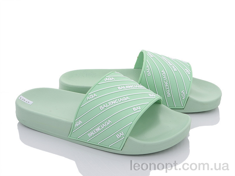 Шлепки Violeta Q115-L33-17L green