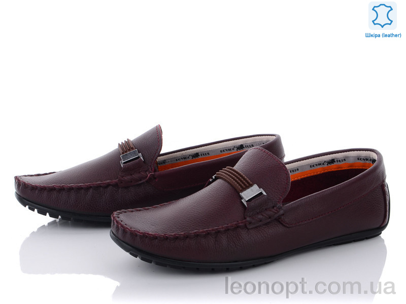 Мокасини Dan Marest 42320B bordo-bentliy