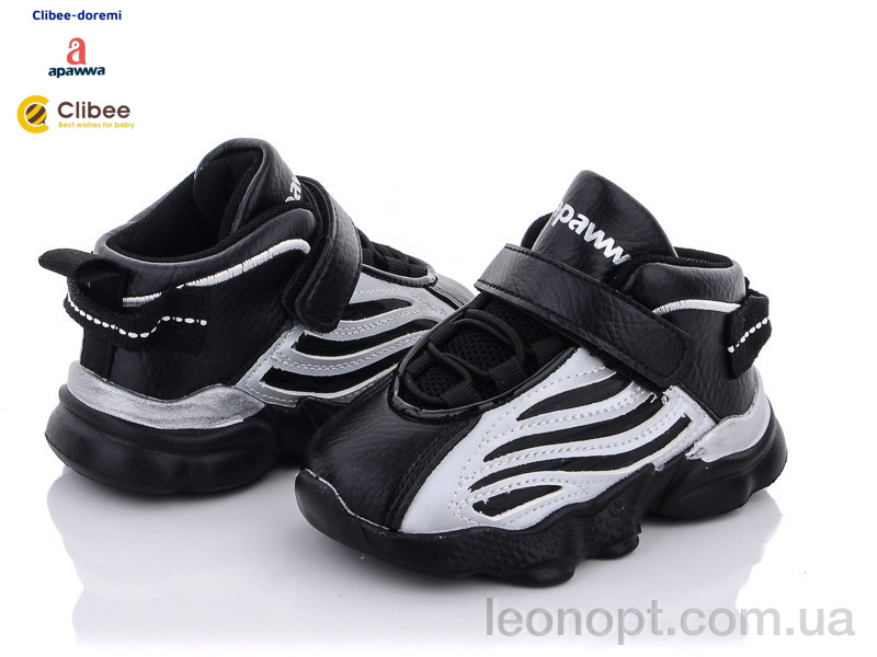 Кросівки Clibee-Doremi DC40 black-silver