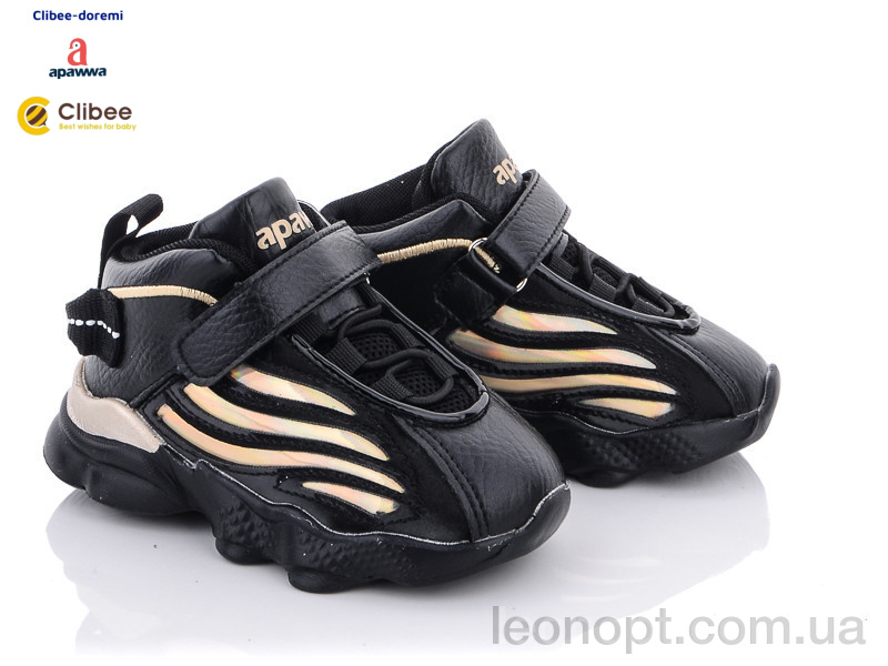 Кросівки Clibee-Doremi DC40 black-gold
