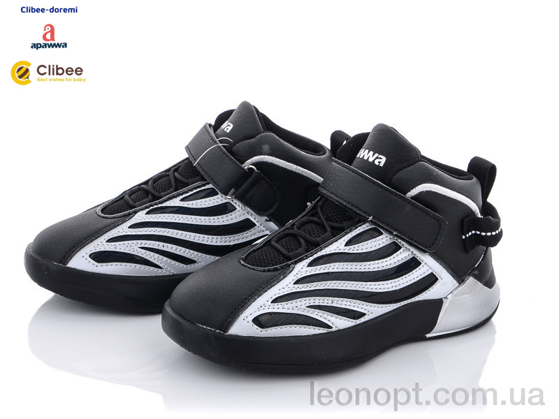 Кросівки Clibee-Doremi DC42 black-silver