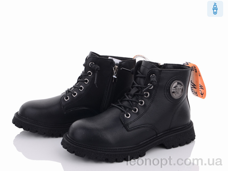Черевики Violeta Y108-7607 black-orange