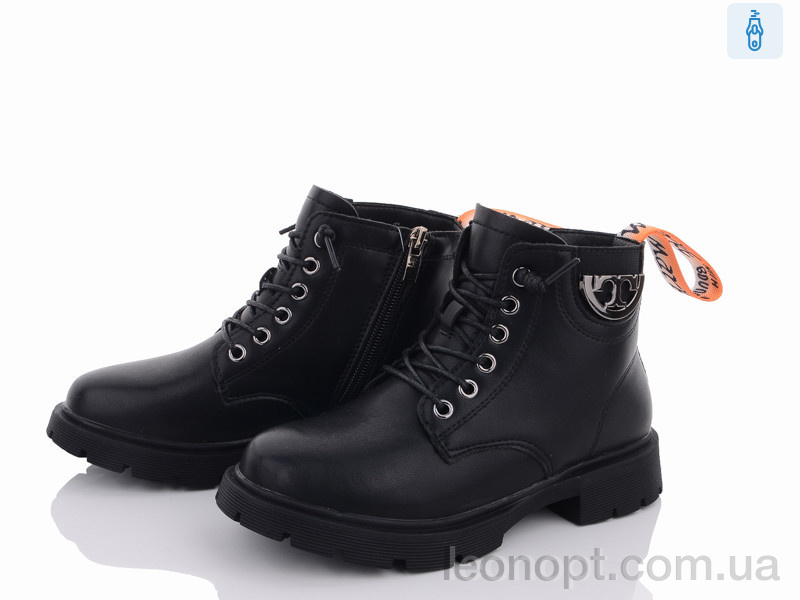 Черевики Violeta Y106-7603 black-orange