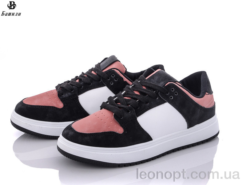 Кросівки Башили AJ03 black-red