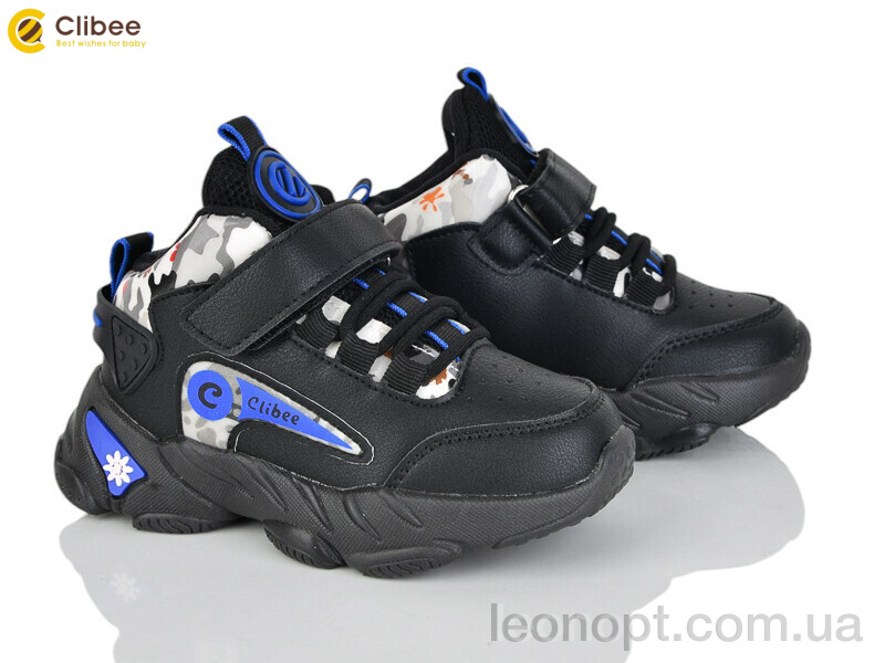 Кросівки Clibee E79 black-royal