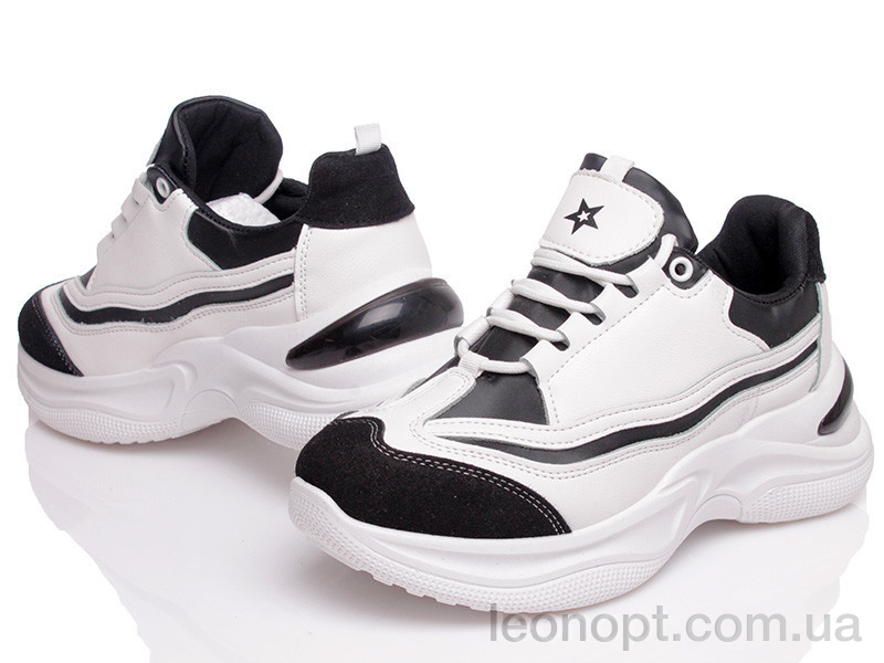 Кросівки Prime-Opt Prime N2031 WHITE-BLACK(36-40)