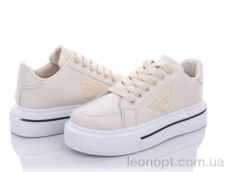 Кроссовки Violeta 177-25 beige-white