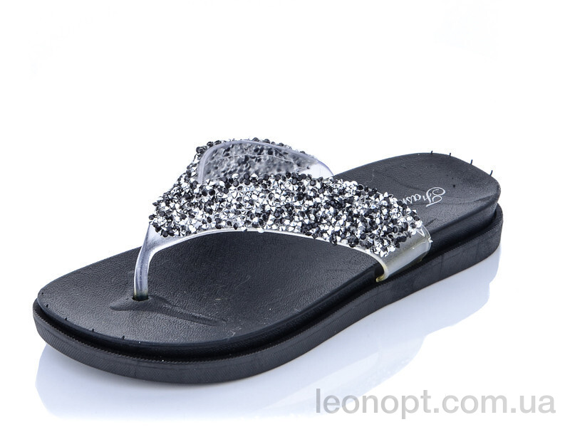 Шлепки Obuvok 125-3 black