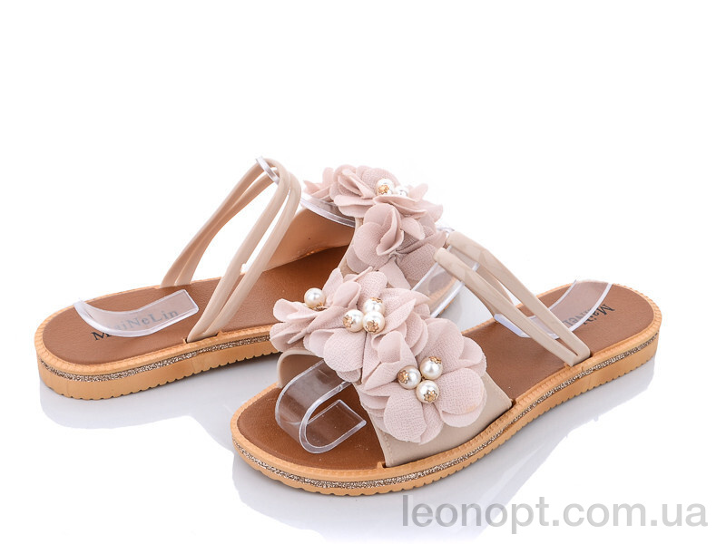 Шлепки Obuvok 139 apricot