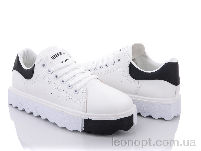 Кроссовки Violeta 169-19 white-black