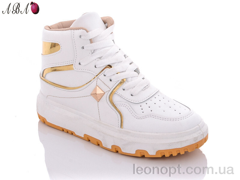 Кросівки Aba BK72 white-gold