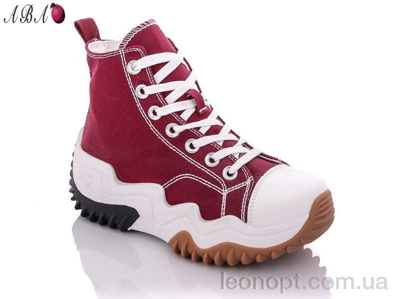 Кросівки Aba BK71 bordo