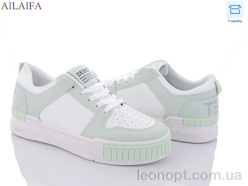 Кросівки Ailaifa Z02-6 white-green