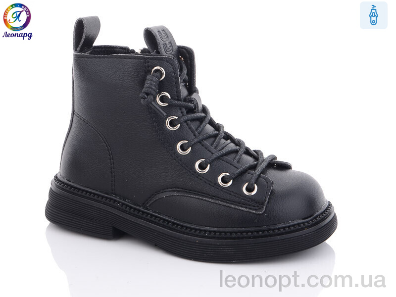 Черевики Леопард 8062 black