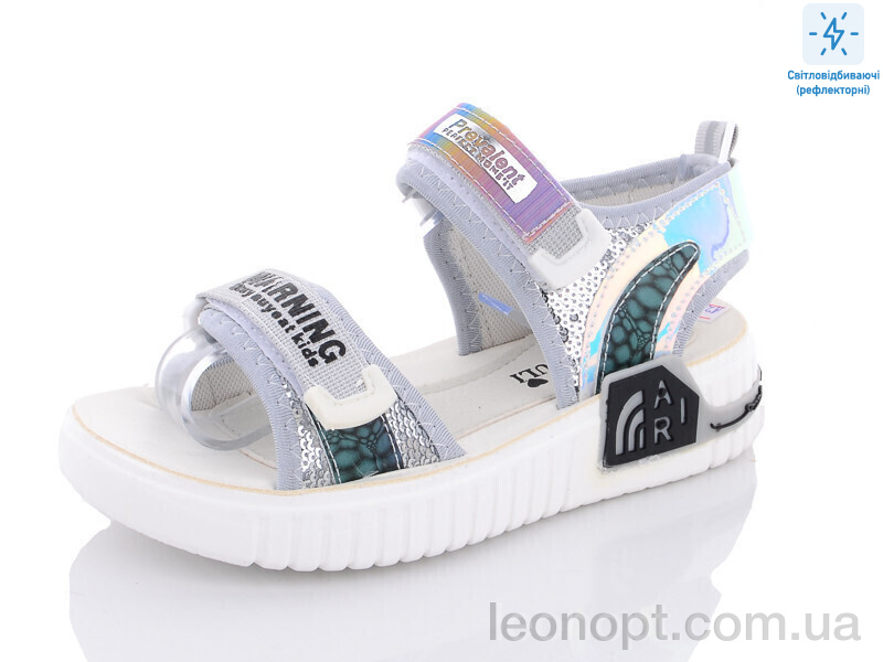 Босоножки ASHIGULI A2373 grey