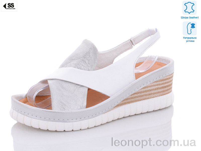 Босоніжки SHERLOCK SOON 306-06 white