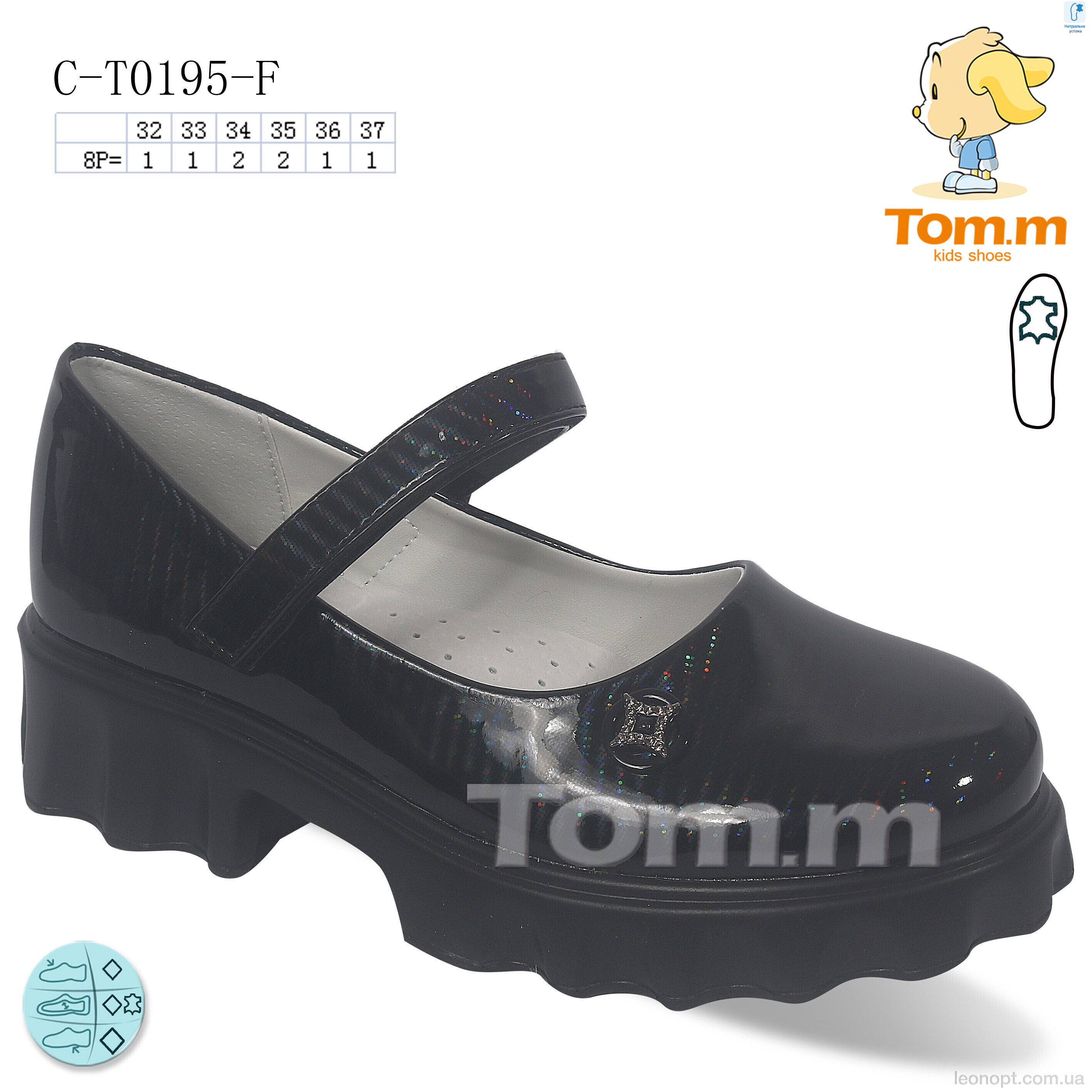 Туфлі TOM.M C-T0195-F