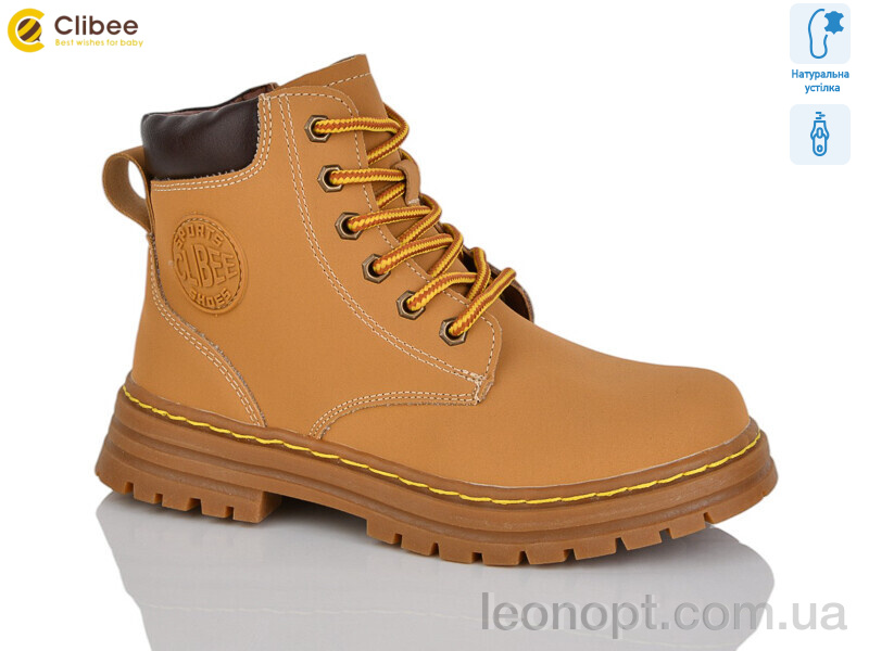 Черевики Clibee-Apawwa KC204 camel-brown