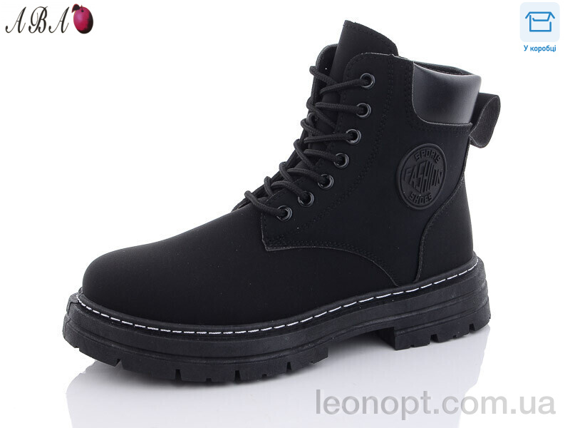 Черевики Aba D001 black