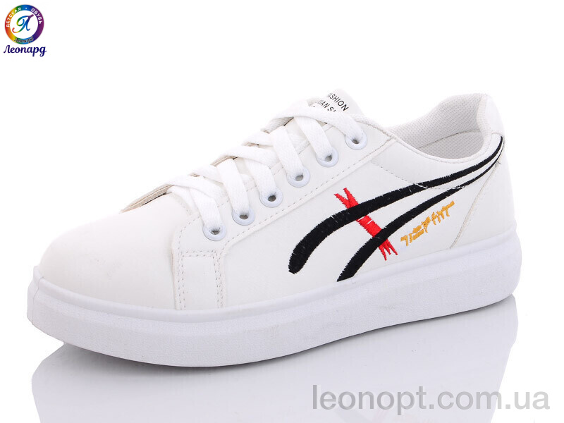 Кросівки Леопард 6629 white-black