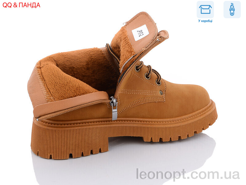 Ботинки QQ shoes JP17-2 camel