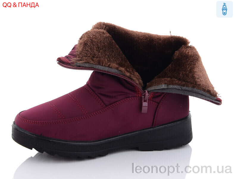 Дутики QQ shoes D21R141 bordo