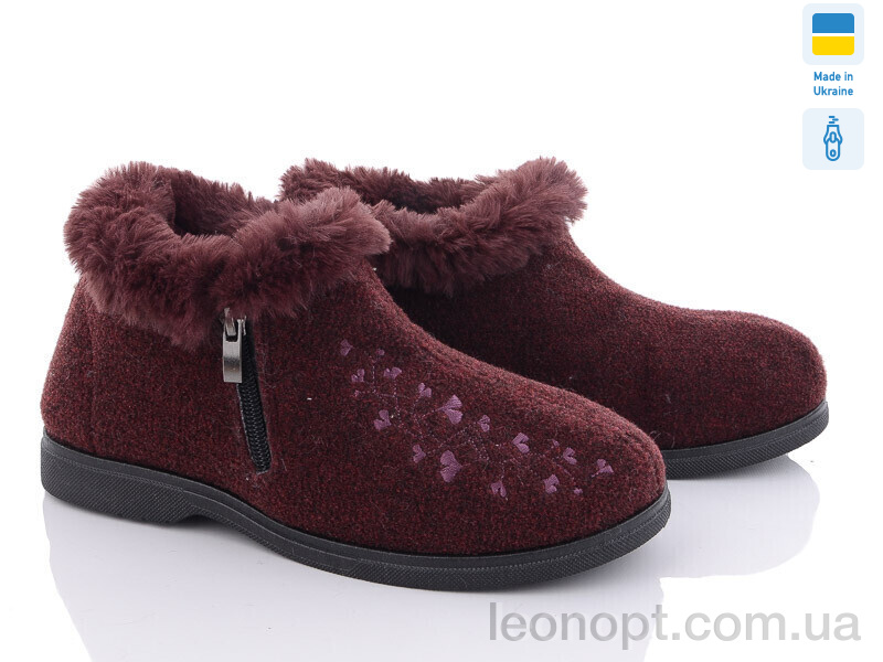 Бурки DeMur GW202BR бордовий