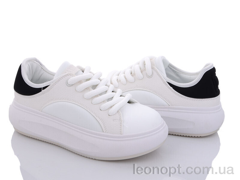 Кроссовки Violeta 20-1002-3 white-black