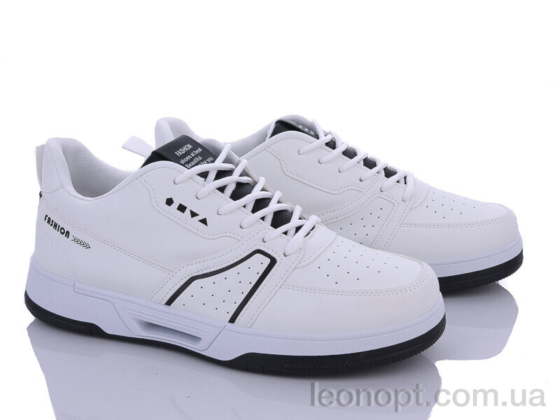 Кроссовки Violeta 9-786 white-black