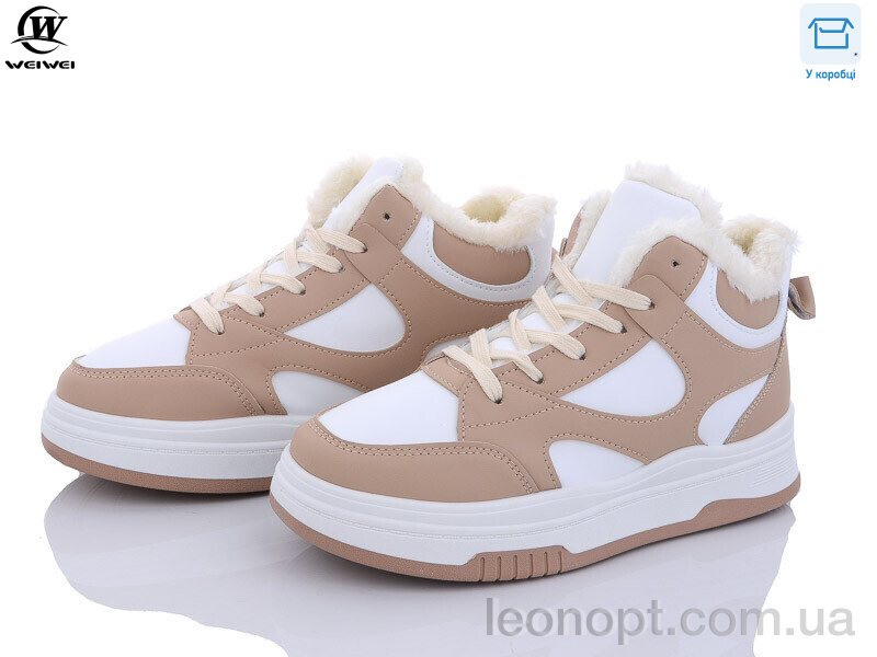 Черевики Wei Wei SS2189 beige-white