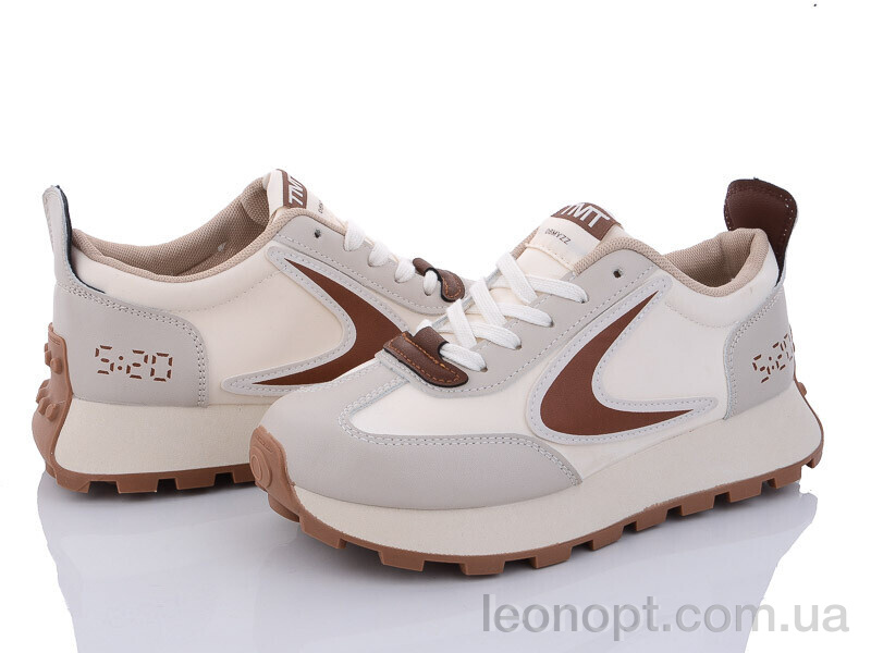 Кроссовки Violeta 170-20 beige-brown