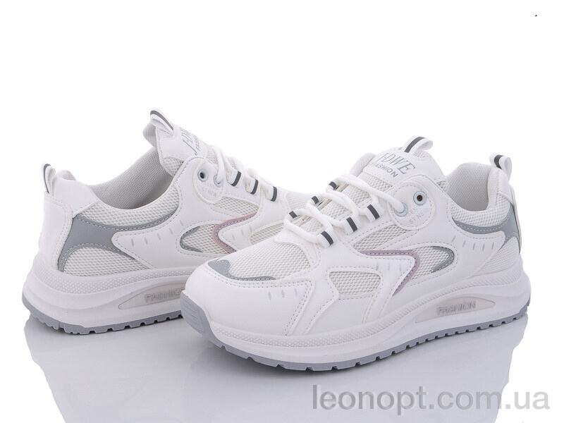 Кроссовки Violeta 45-98 white-grey