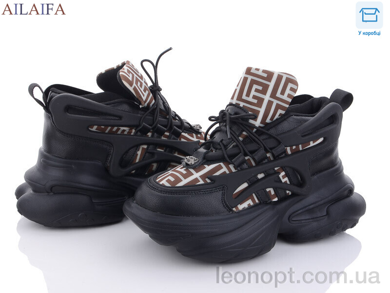 Кросівки Ailaifa 82033 all black