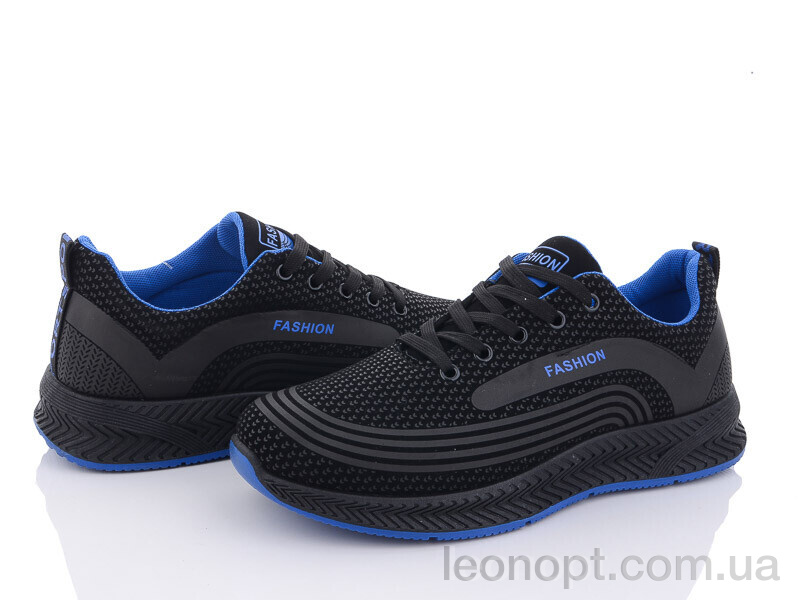Кроссовки Violeta 197-144 black-blue
