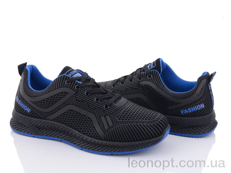 Кроссовки Violeta 197-142 black-blue