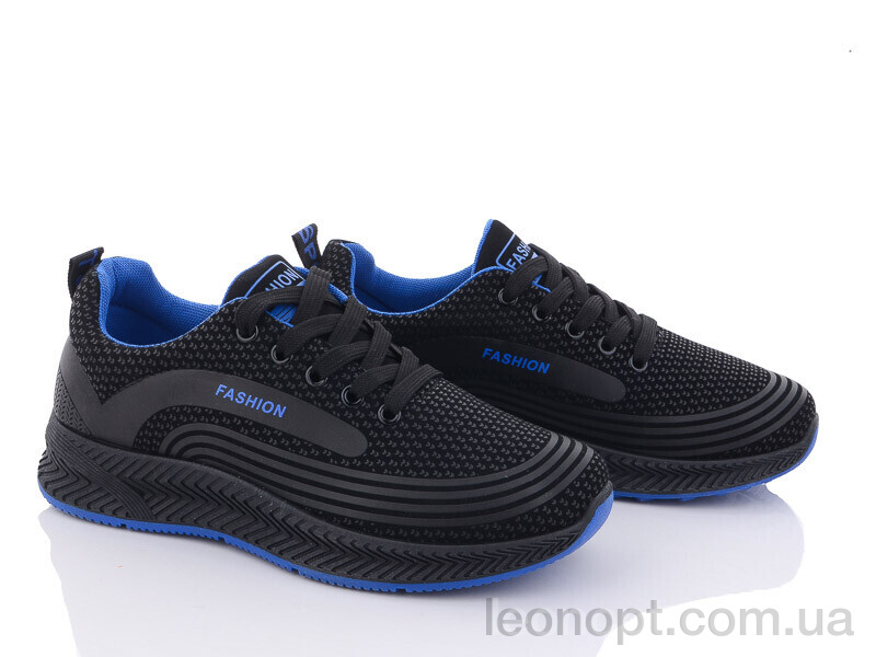 Кроссовки Violeta 197-141 black-blue