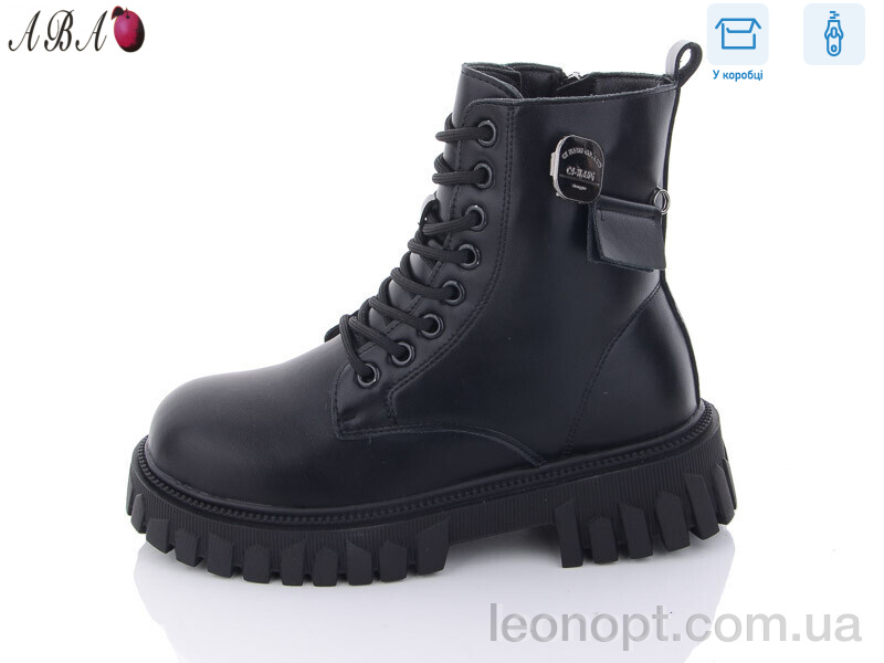 Черевики Aba 5255 black