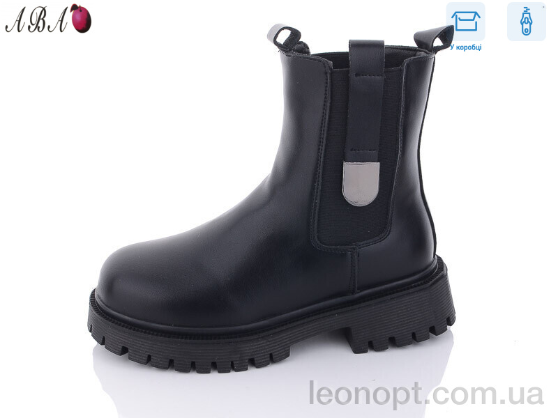 Черевики Aba 5271 black