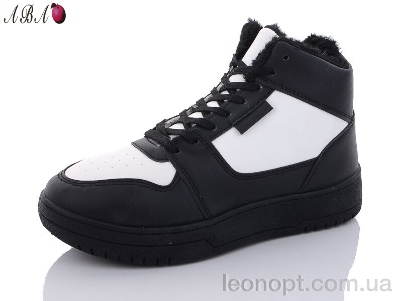 Черевики Aba A151 black-white