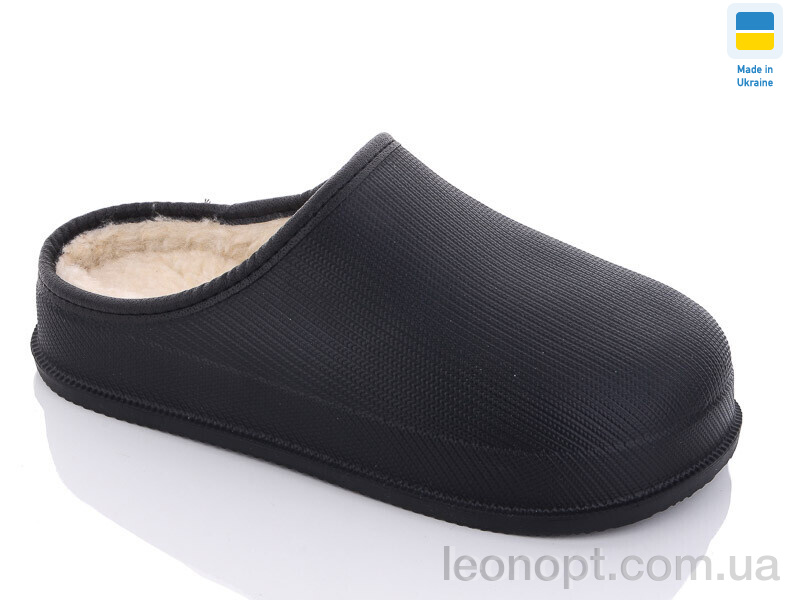 Капці Крок 600 чорний хутро