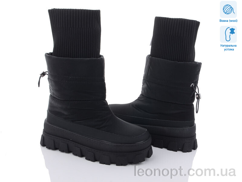 Дутики Violeta 197-165 black
