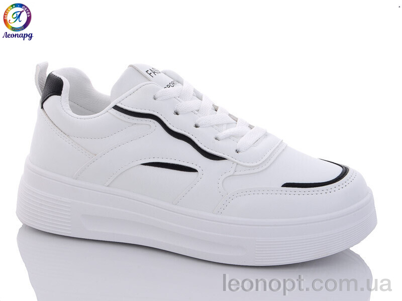Кросівки Леопард F2188 white-black