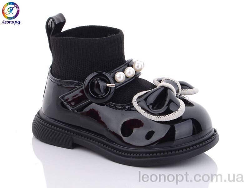 Туфли Леопард M6608-2 black