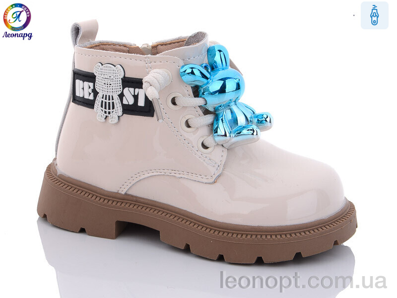 Черевики Леопард F8609 beige